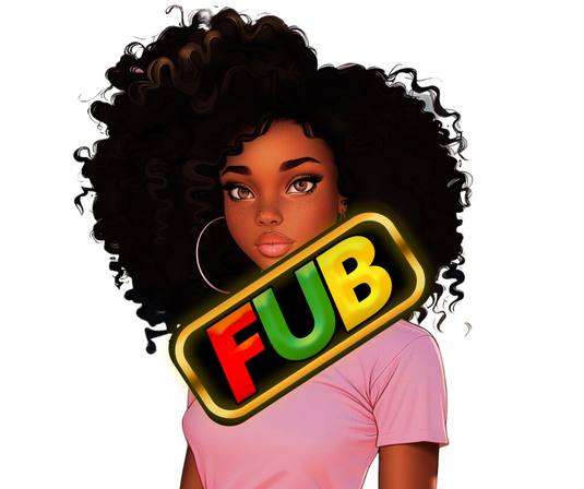 Pretty Brown Girl with Big Hair and Hoops - Brick Wall - E06162024 Digital Download