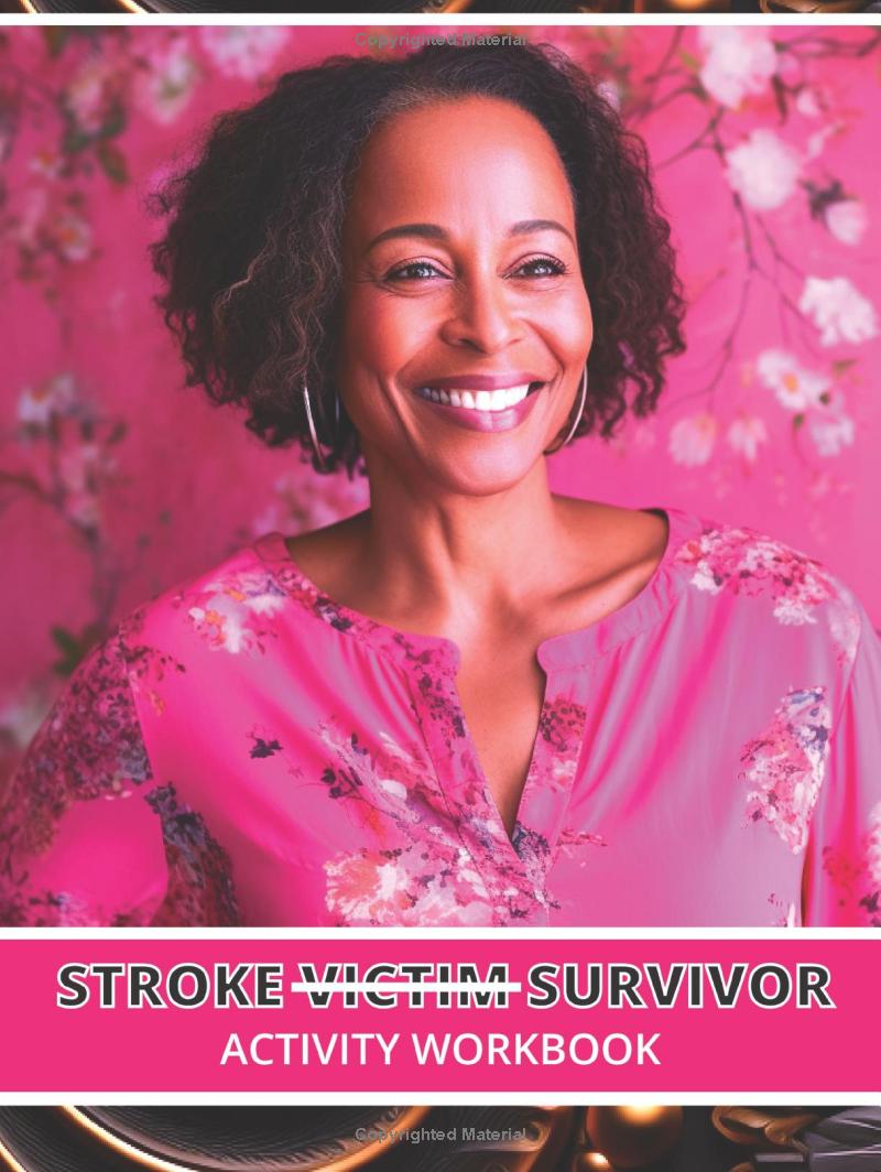 Load image into Gallery viewer, Stroke Survivor Activity Workbook - Pink Hardback &amp; Full Premium Color
